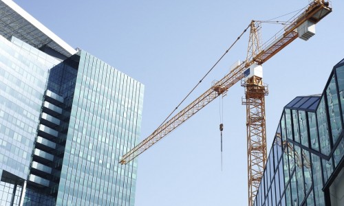 crane against city skyline | Kerry London Construction insurance