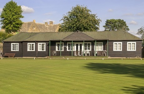 Picture of a cricket pavilion representing Sports Clubs and Stadia insurance