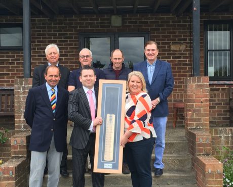 Reading Cricket and Hockey Club cricket bat competition winners